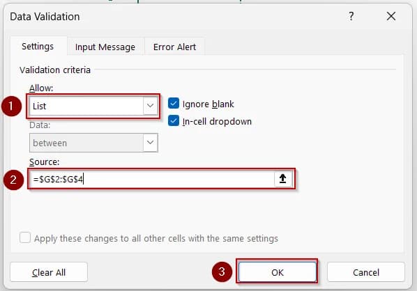 Create Dependent Drop-downs with XLOOKUP