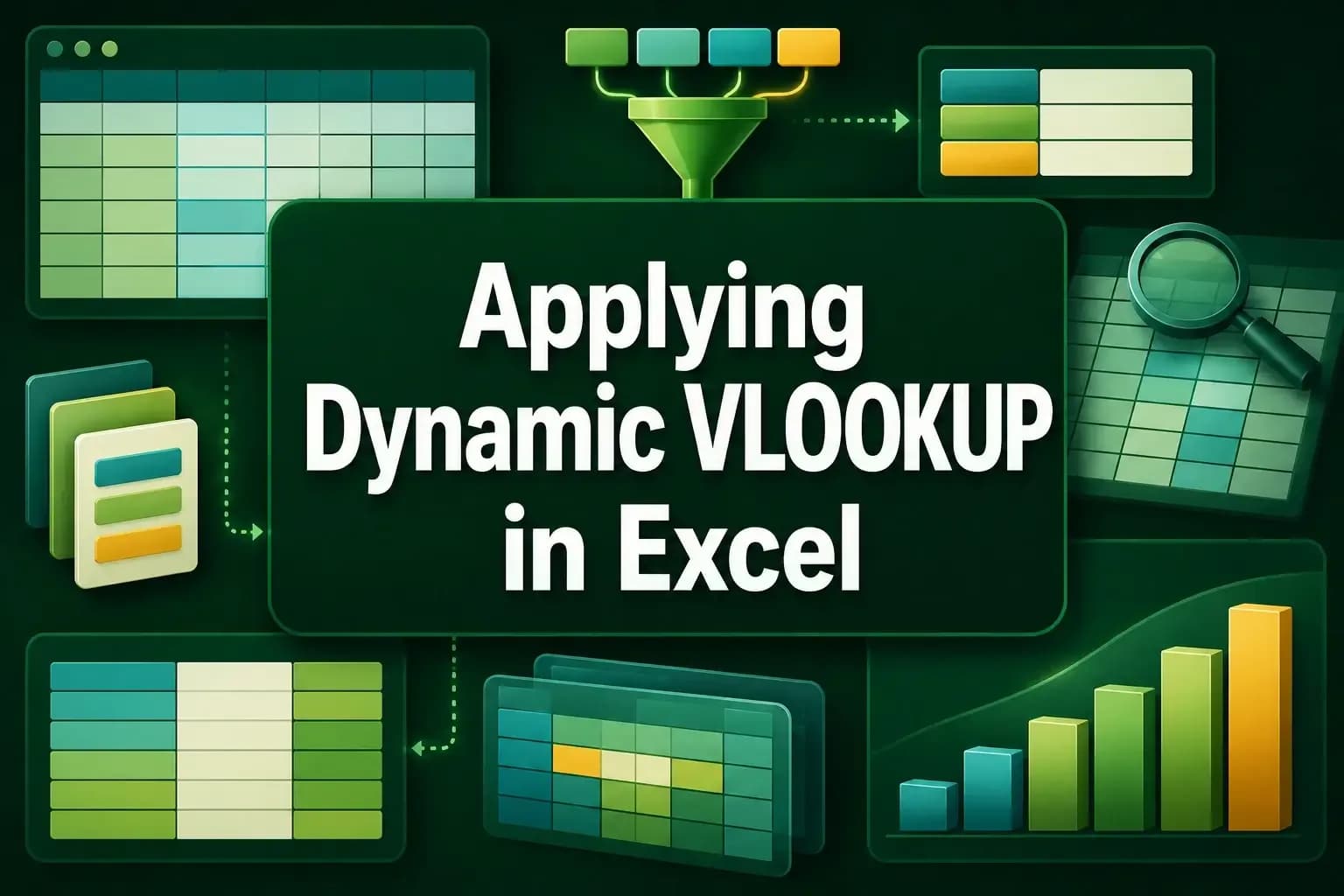 How to Apply Dynamic VLOOKUP Formula in Excel