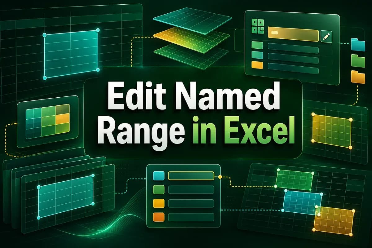 How to Edit a Named Range in Excel (with Quick Steps)