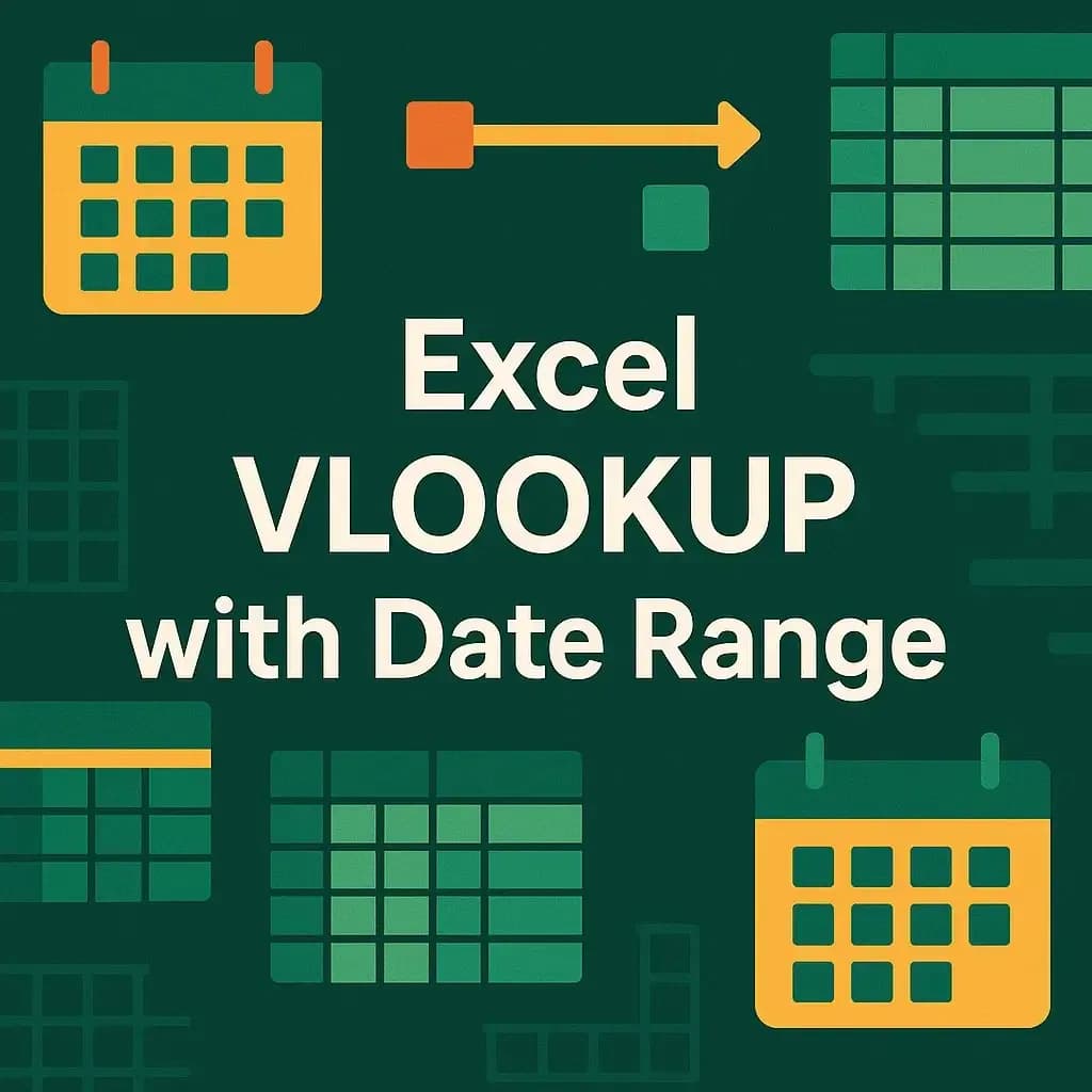 How to Use VLOOKUP with Date Range in Excel (3 Examples)