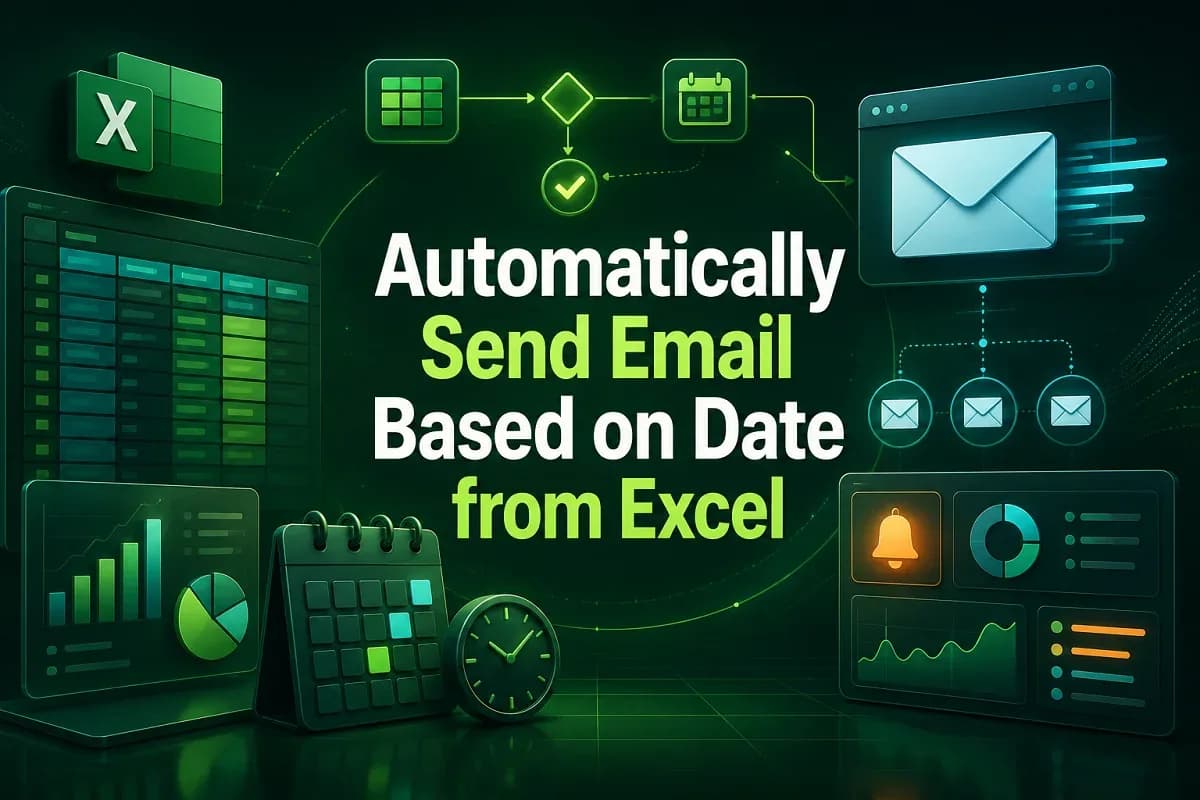 How to Automatically Send Email Based on Date from Excel