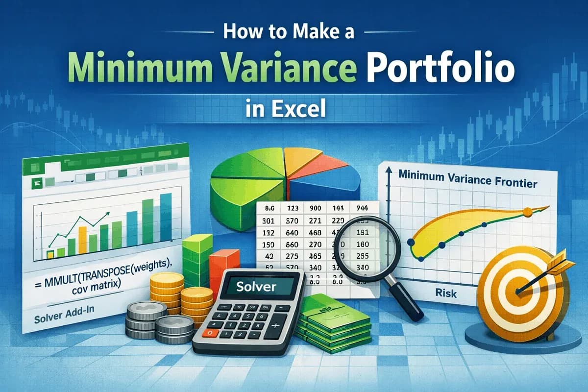 How to Make a Minimum Variance Portfolio in Excel