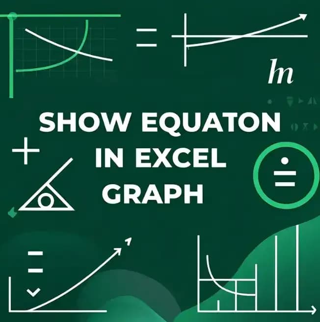 How to Show Equation in Excel Graph