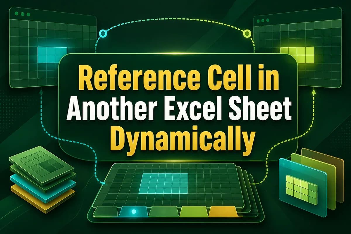 How to Reference Cell in Another Excel Sheet Dynamically