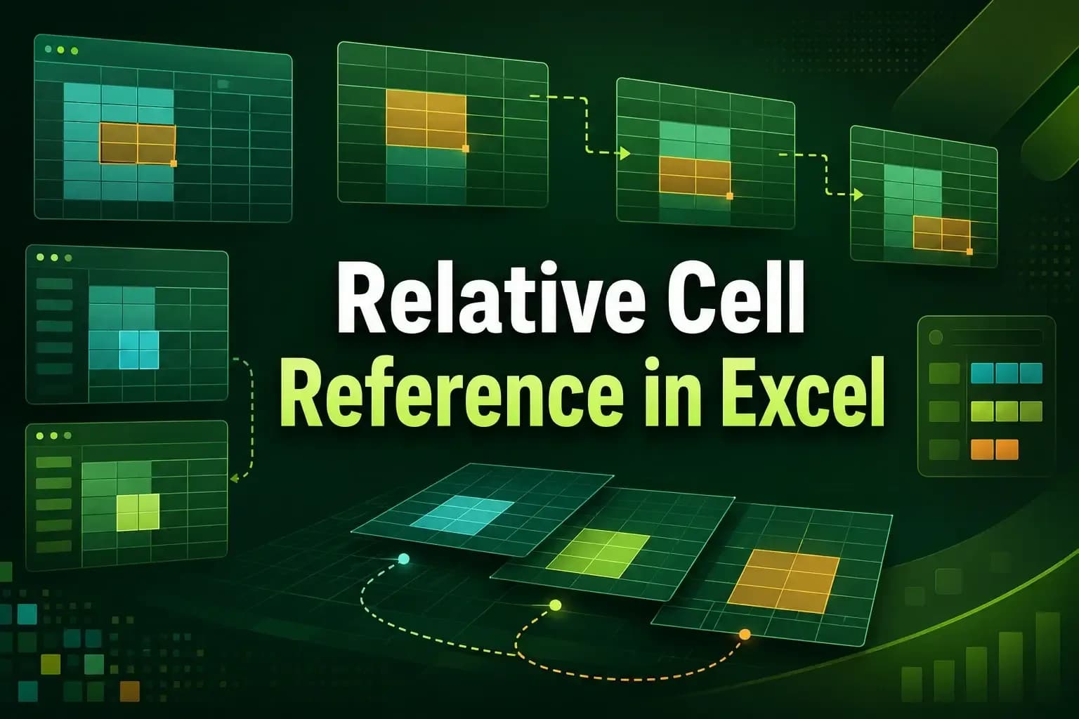 How to Use Relative Cell Reference in Excel