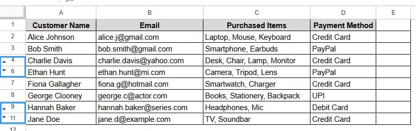 Using Google Apps Script to Filter Duplicates Automatically