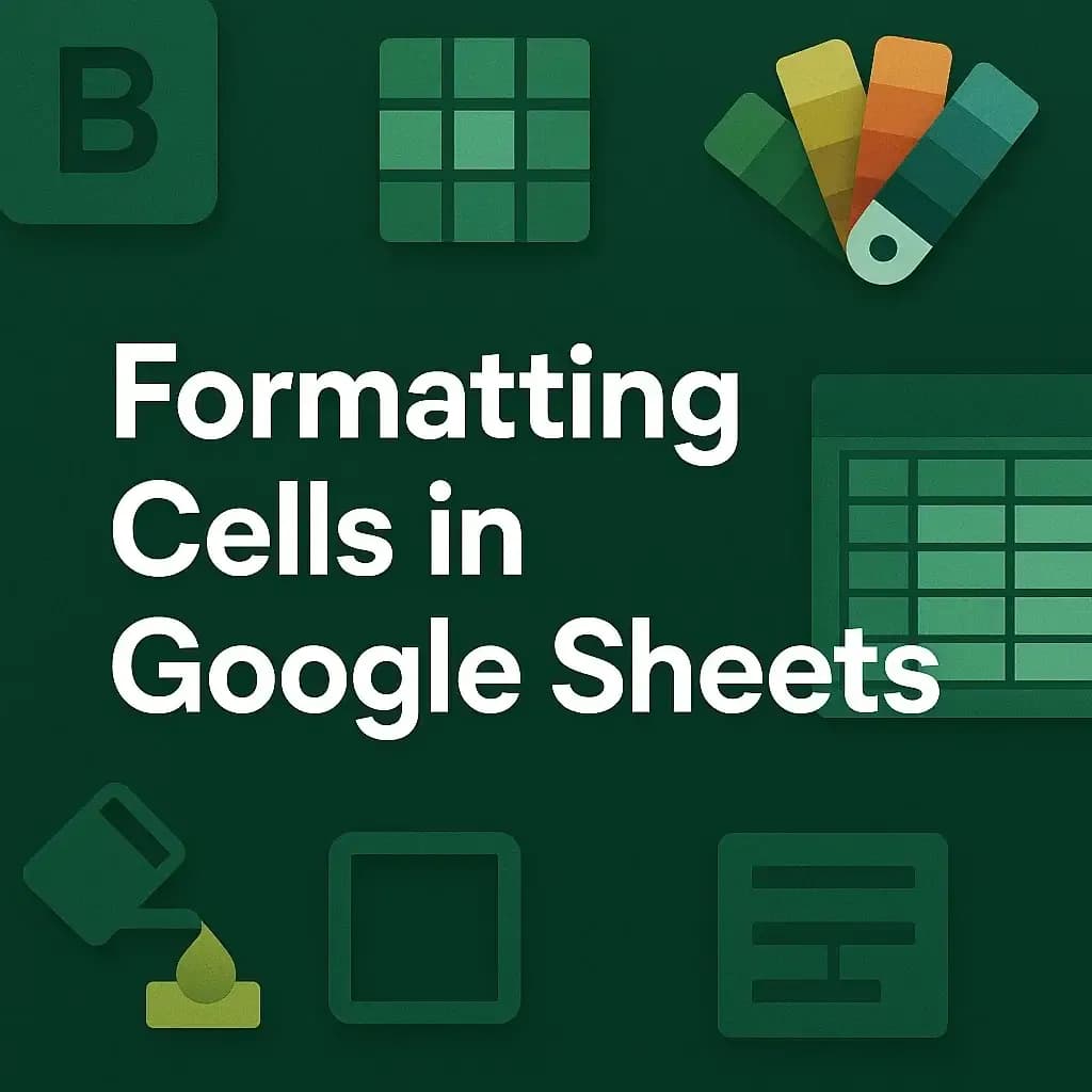 How to Format Cells in Google Sheets