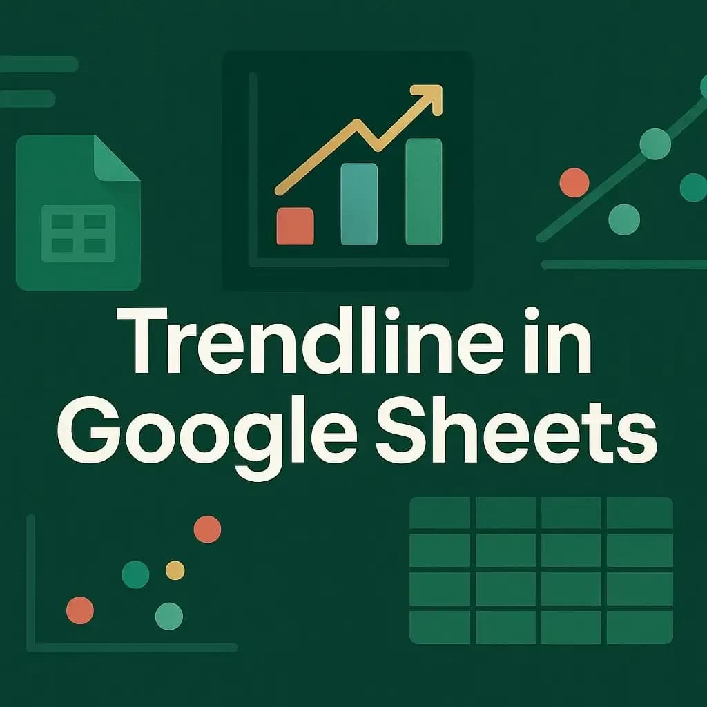 How to Add and Customize a Trendline in Google Sheets