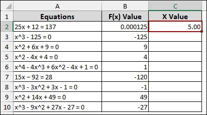 Applying Solver