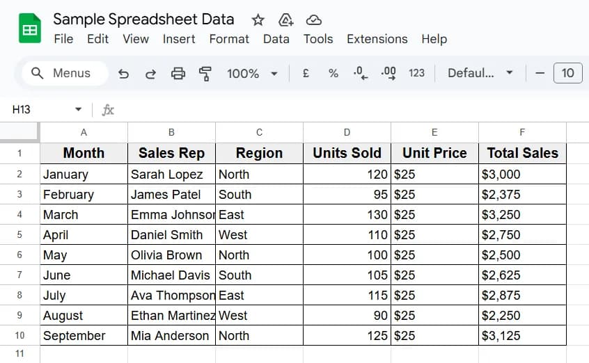 Steps to Change Margins in Google Sheets