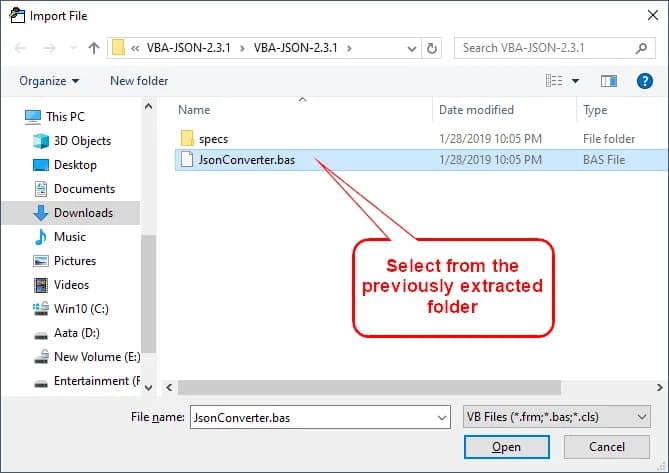 Using VBA and the Alpha Vantage API
