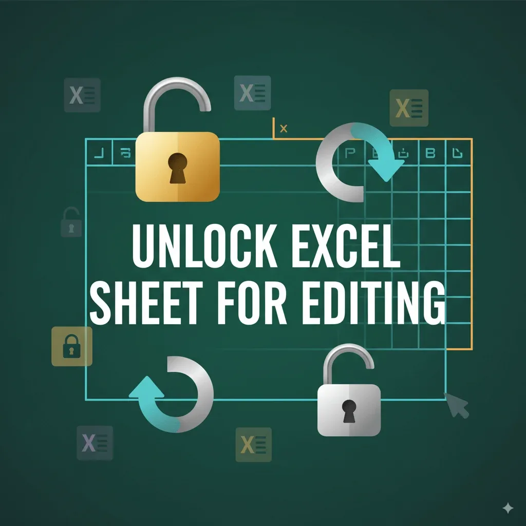 How to Unlock Excel Sheet for Editing (2 Effective Ways)