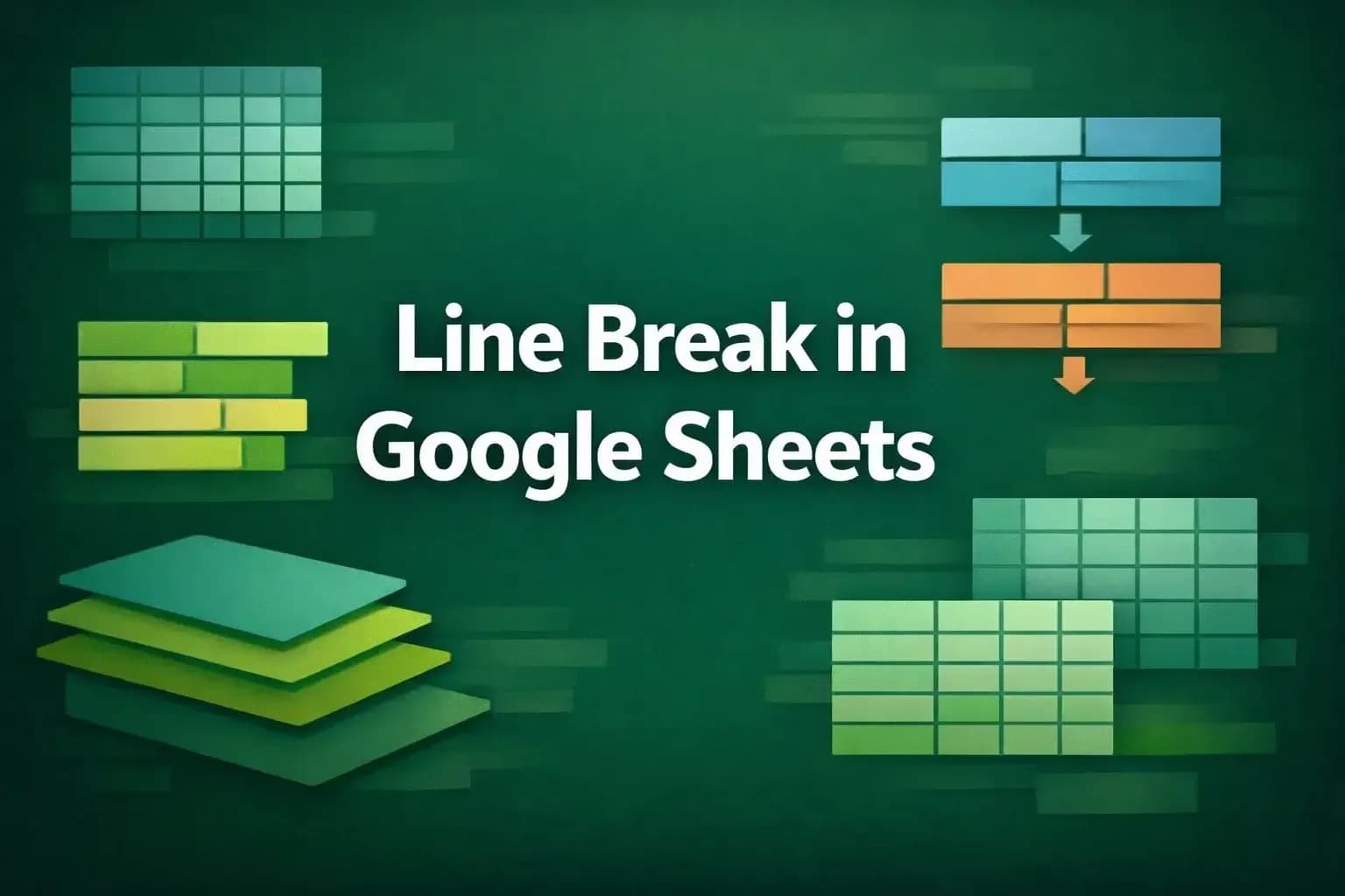 Line Break in Google Sheets: Add, Skip & Remove Lines