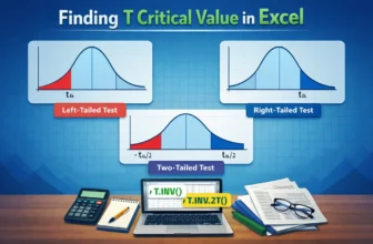 featured image - find t critical value in excel