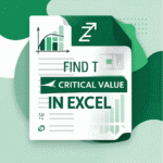 featured image - find t critical value in excel