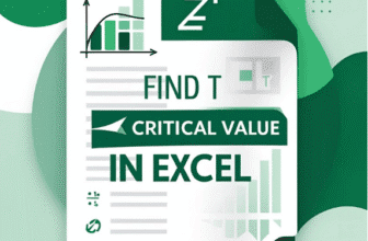 featured image - find t critical value in excel