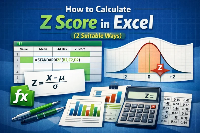 featured image - how to calculate z score in excel