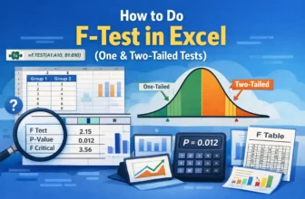 featured image - how to do f test in excel