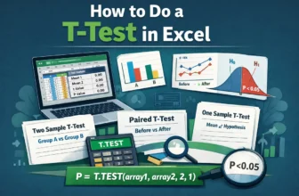 featured image - how to do t test in excel