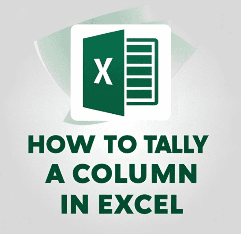 featured image (how to tally a column in excel)