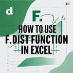 featured image - how to use f.dist function in excel