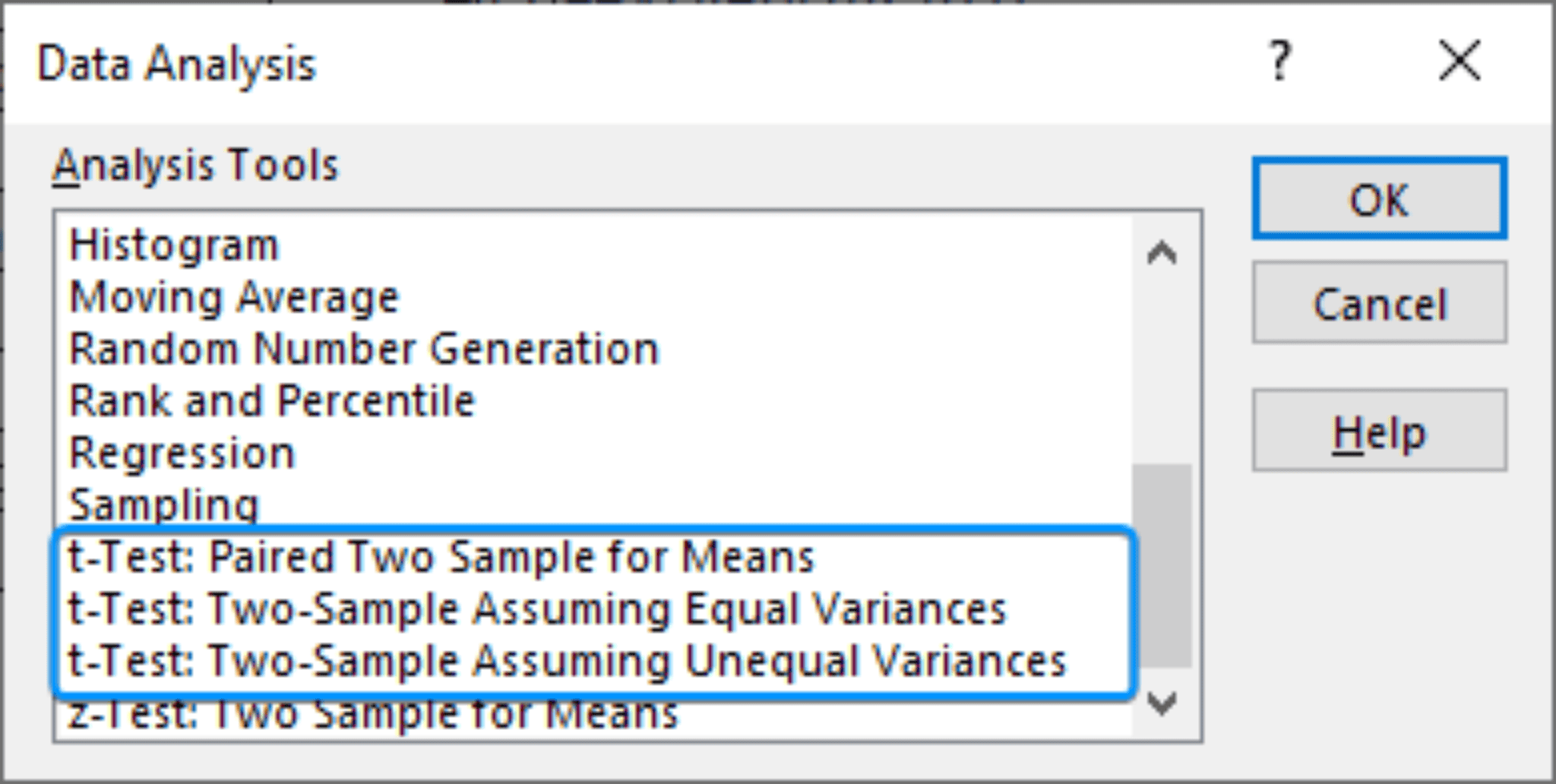 How to Do a T-Test in Excel (Paired, Two & One Sample Tests) - Excel ...