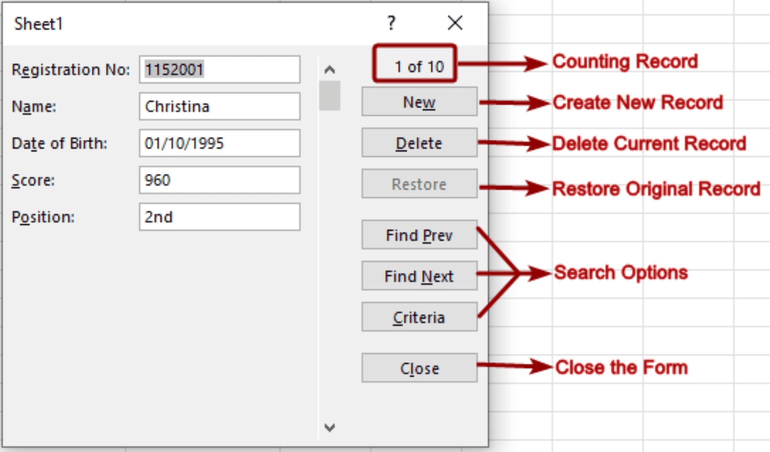 How to Create Data Entry Form in Excel (Step-by-Step Guide) - Excel Insider