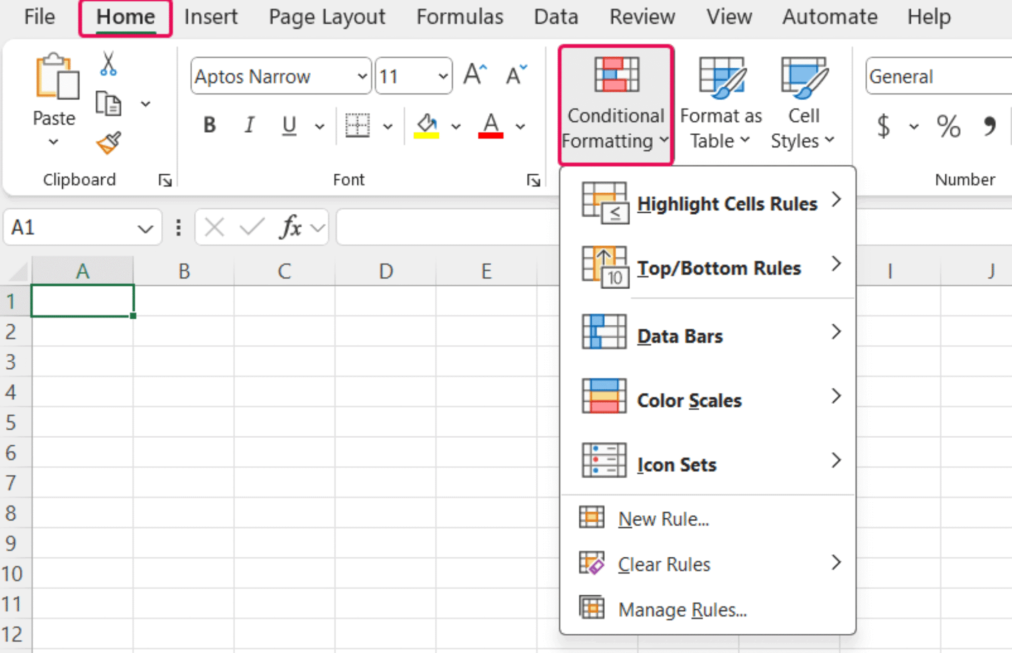 How to Apply Conditional Formatting to the Selected Cells (5 Ways ...