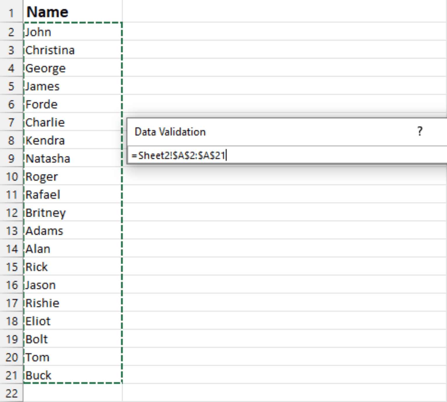 How to Create Data Entry Form with Drop Down List in Excel - Excel Insider