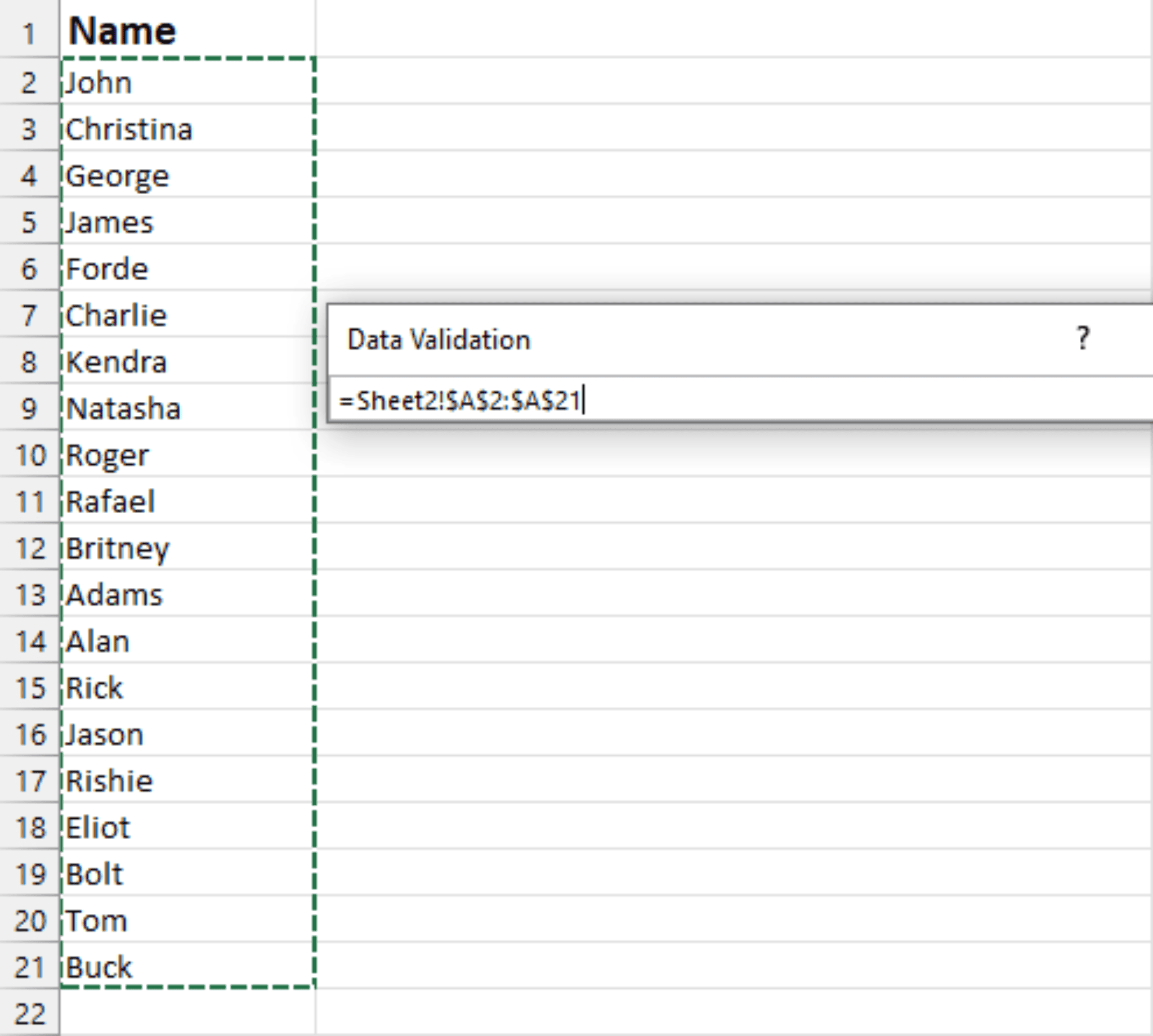 How to Create Data Entry Form with Drop Down List in Excel - Excel Insider