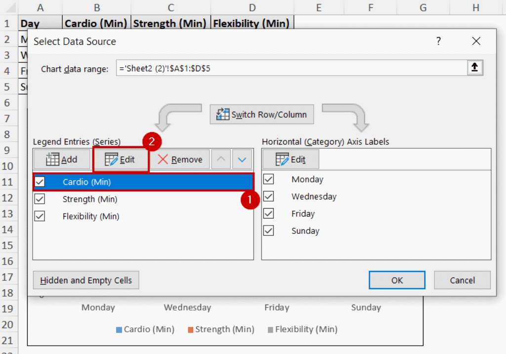How to Rename Legend in Excel (2 Quick Methods) - Excel Insider
