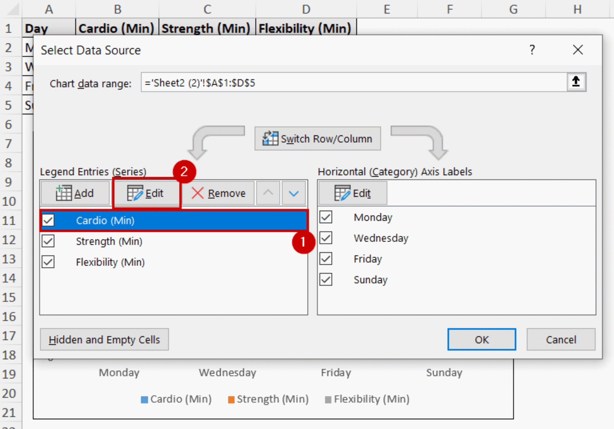 How to Rename Legend in Excel (2 Quick Methods) - Excel Insider