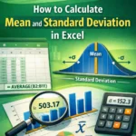 featured image - calculate mean and standard deviation in excel
