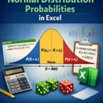 featured image - calculate normal distribution probabilities in excel