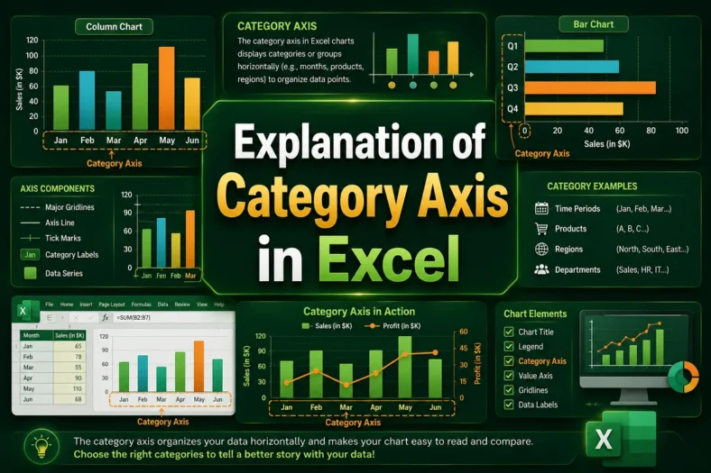 featured image - category axis in excel