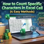 featured image - count specific character in excel cell
