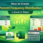 featured image - create percentage frequency distribution in excel