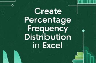 featured image - create percentage frequency distribution in excel
