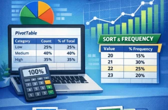 featured image - create percentage frequency distribution in excel