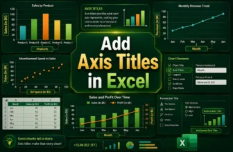featured image - how to add axis title in excel