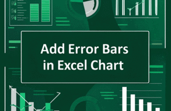 featured image - how to add error bars in excel