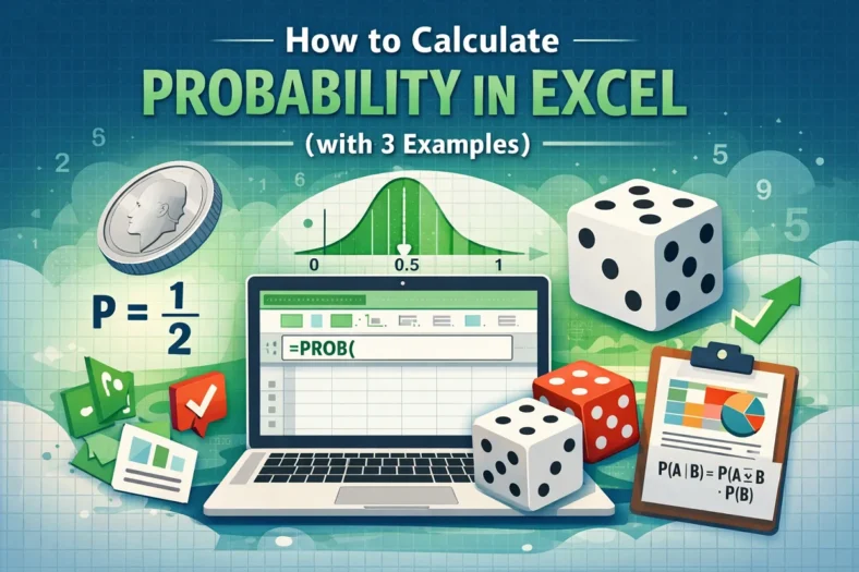 featured image - how to calculate probability in excel