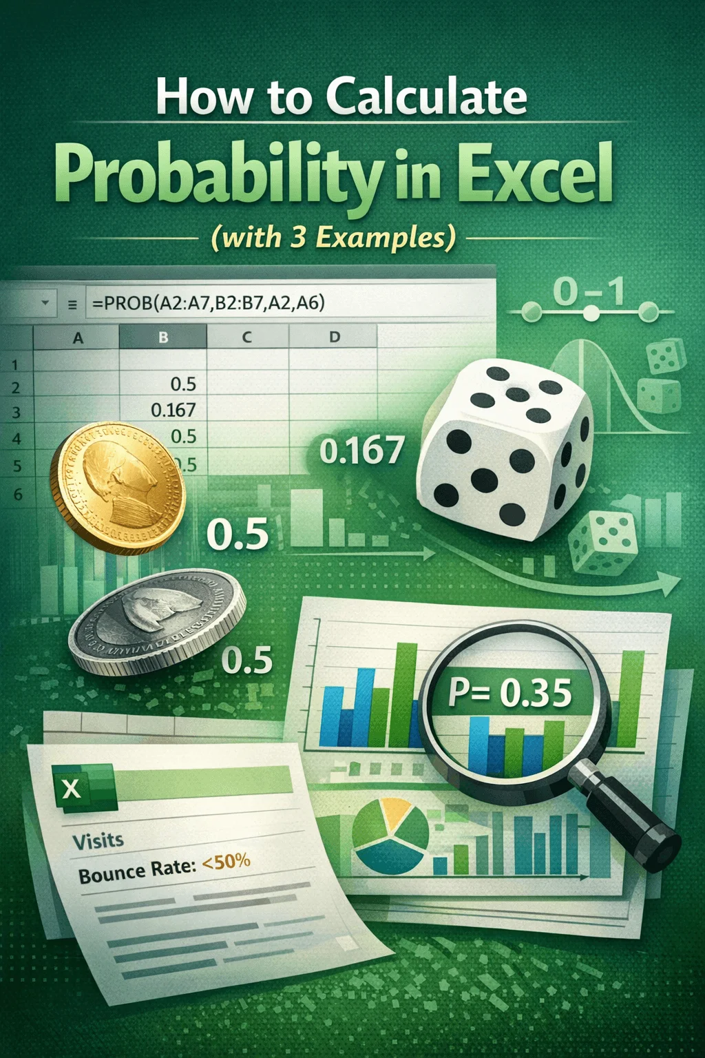 How to Calculate Probability in Excel (with 3 Examples) - Excel Insider