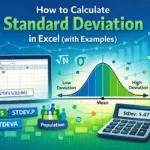 featured image - how to calculate standard deviation in excel