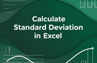 featured image - how to calculate standard deviation in excel