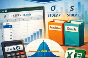featured image - how to calculate standard deviation in excel