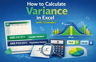 featured image - how to calculate variance in excel