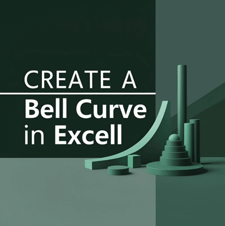 featured image - how to create a bell curve in excel
