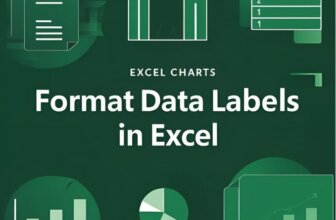 featured image - how to format data labels in excel