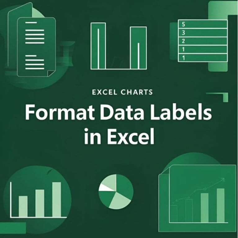 How to Add Data Labels in Excel Chart (4 Simple Methods) - Excel Insider